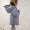 Kids Spring hooded jacket ‘SEA’ – Ivory