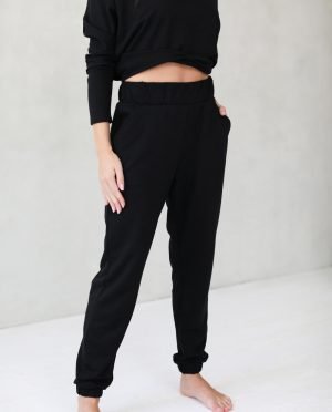 Moteriškos patogios laisvalaikio kelnės