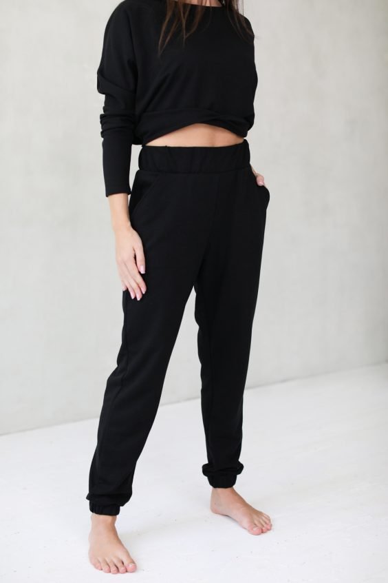 Moteriškos patogios laisvalaikio kelnės